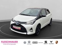 Gebraucht Toyota Yaris Hybrid Style 75 PS (55 kW) 2016 Weiss Kleinwagen