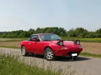 Gebraucht Mazda MX5 114 PS (83 kW) 1994 Rot Cabrio