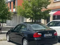Używany BMW 325 Sport Line 218 KM (160 kW) 2006 Czarny Sedan/Limuzyna