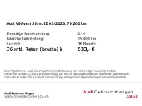 Gebraucht Audi A6 S-Line 367 PS (269 kW) 2023 Blau Kombi