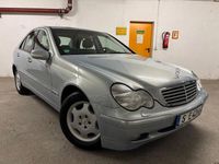 Gebraucht Mercedes C200 Elegance 163 PS (119 kW) 2001 Nuance blau Limousine