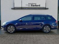 Gebraucht VW Golf VII Join 110 PS (80 kW) 2018 Atlantic blue metallic (metallic) Kombi