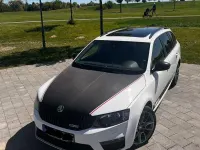 Gebraucht Skoda Octavia RS 220 PS (161 kW) 2014 Weiß Kombi