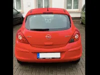 Gebraucht Opel Corsa Selection 60 PS (44 kW) 2009 Rot Kleinwagen