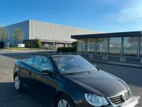 Usata VW Eos 140 CV (102 kW) 2009 Nero Cabrio