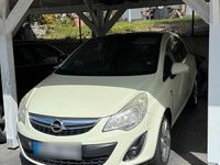 Gebraucht Opel Corsa Eco 70 PS (51 kW) 2011 Weiß Kleinwagen