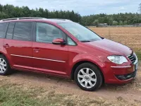 Gebraucht VW Touran Highline 140 PS (102 kW) 2009 Rot Van / Kleinbus