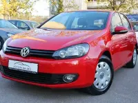 Gebraucht VW Golf VI Trendline 86 PS (63 kW) 2010 Rot Kleinwagen