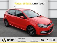 Second-hand VW Polo Allstar 90 CP (66 kW) 2016 Roșu Berlinǎ