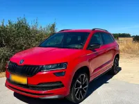 Gebraucht Skoda Karoq SportLine 190 PS (139 kW) 2019 Rot SUV