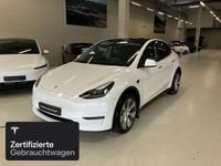 Gebraucht Tesla Model Y Long Range AWD 258 kW (351 PS) 2022 Weiß SUV