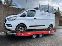 Occasion Ford Transit Custom Trend 131 ch (96 kW) 2018 Blanc Pick-up