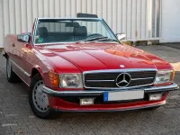 Gebraucht Mercedes SL300 179 PS (131 kW) 1987 Rot Cabrio