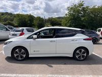 Gebraucht Nissan Leaf Tekna 110 kW (150 PS) 2018 Weiß Kleinwagen