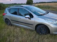 Gebraucht Peugeot 207 95 PS (69 kW) 2009 Silber Kombi