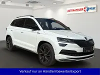 Gebraucht Skoda Karoq SportLine 190 PS (139 kW) 2020 Weiß SUV