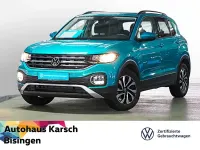 Gebraucht VW T-Cross Active 110 PS (80 kW) 2022 Makenatürkis (metallic) SUV