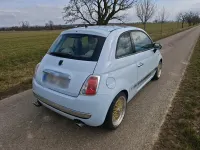 Gebraucht Fiat 500 Abarth 69 PS (50 kW) 2010 Blau Kleinwagen