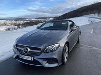 Gebraucht Mercedes E400 AMG line 333 PS (244 kW) 2018 Grau Cabrio