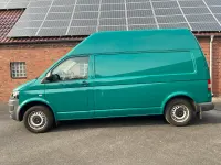 Usata VW Transporter 140 CV (102 kW) 2009 Verde Furgone