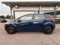 Gebraucht Ford Fiesta Trend 82 PS (60 kW) 2009 Blazerblau Kleinwagen