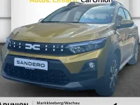 Nowe Dacia Sandero Expression 110 KM (80 kW) 2026 Żółty Sedan/Limuzyna