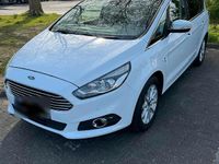 Gebraucht Ford S-MAX S 210 PS (154 kW) 2015 Weiß Van / Kleinbus
