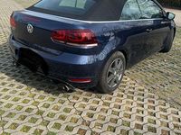 Gebraucht VW Golf Cabriolet Exclusive 122 PS (89 kW) 2012 Blau Cabrio