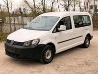 Second-hand VW Caddy Maxi 102 CP (75 kW) 2014 Alb Monovolum