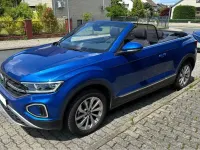 Gebraucht VW T-Roc Cabriolet 150 PS (110 kW) 2024 Blau Cabrio