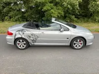 Gebraucht Peugeot 307 CC 140 PS (102 kW) 2008 Silber Cabrio