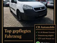 Gebraucht Peugeot Partner Premium 75 PS (55 kW) 2017 Lack weiss banquise Van / Kleinbus