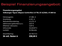 Gebraucht VW Tiguan Allspace Comfortline 150 PS (110 kW) 2021 Deep black perleffekt SUV