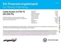 Gebraucht VW Caddy 102 PS (75 kW) 2020 Candyweiß Van / Kleinbus