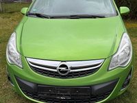 Gebraucht Opel Corsa 87 PS (63 kW) 2013 Grün Kleinwagen