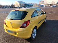 Gebraucht Opel Corsa 80 PS (58 kW) 2008 Gelb Kleinwagen