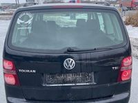 Gebraucht VW Touran Conceptline 140 PS (102 kW) 2008 Schwarz Van / Kleinbus