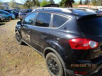 Gebraucht Ford Kuga Titanium 136 PS (100 kW) 2009 Pantherschwarz metallic SUV