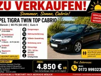 Używany Opel Tigra 90 KM (66 kW) 2009 Czarny Kabriolet