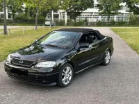 Gebraucht Opel Astra Cabriolet 133 PS (97 kW) 2002 Schwarz Cabrio