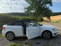 Gebraucht Audi Cabriolet 140 PS (102 kW) 2012 Weiß Cabrio