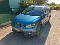 Gebraucht VW Touran Cross 170 PS (125 kW) 2012 Blau Van / Kleinbus