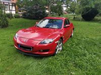 gebraucht Mazda RX8 141kW 192PS Rot Metallic Leder