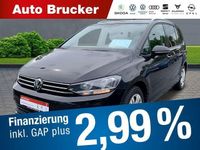 Gebraucht VW Touran United 122 PS (89 kW) 2021 Schwarz Van / Kleinbus