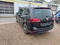 Gebraucht VW Sharan Sound 150 PS (110 kW) 2017 Schwarz Van / Kleinbus