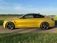 Gebraucht BMW M4 M Performance 431 PS (317 kW) 2015 Gelb Coupé