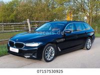 Gebraucht BMW 520 Sport Line 190 PS (139 kW) 2020 Saphirschwarz metallic Kombi