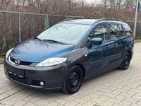 Gebraucht Mazda 5 Exclusive 116 PS (85 kW) 2007 Blau Van / Kleinbus
