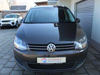 Gebraucht VW Sharan Allstar 150 PS (110 kW) 2016 Blackoakbrown Van / Kleinbus