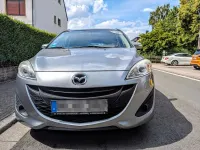 Gebraucht Mazda 5 Prime-Line 116 PS (85 kW) 2013 Silber Van / Kleinbus